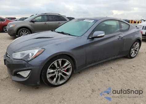 2015 Hyundai Genesis Coupe 3.8L z USA, uszkodzony, nr VIN KMHHU6KJ2FU130973